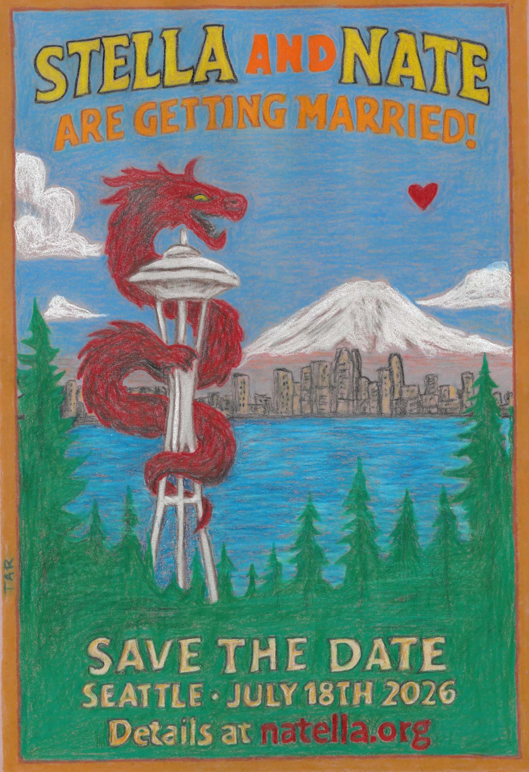 Save the Date - Stella and Nate